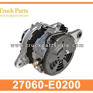 27060-E0200 27060E0200 Generator asm for HINO 500 P11C