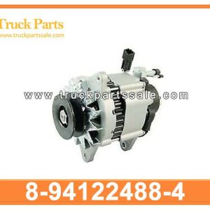 8-94122488-4 8-94128056-2 8-97187659-1 8941224884 8941280562 8971876591 Generator or Alternator with vacuum pump for ISUZU NKR NHR 4JA1 4JB1