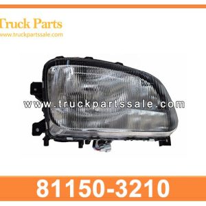 81150-3210 811503210 Head Lamp LH for HINO 700 SS1E