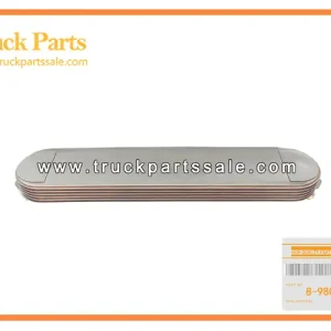 8-98048140-1 8980481401 8-98048-140-1 Oil Cooler Core for ISUZU XE 6WG1