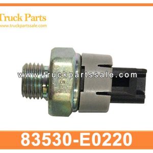 83530-E0220 83530E0220 Oil Pressure Sensor for HINO 500 700 FM2P SS1E P11C E13C