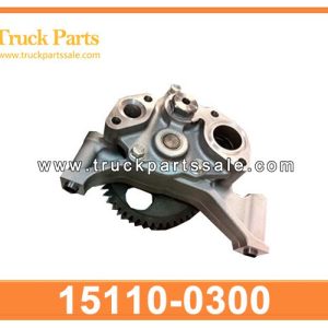 15110-0300 15110-2131 15110-E0210 15110-1461 15110-1571 Oil Pump for HINO F20C E750