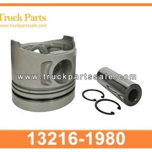 13216-1980 132161980 PISTON for HINO OLD MODEL H07D
