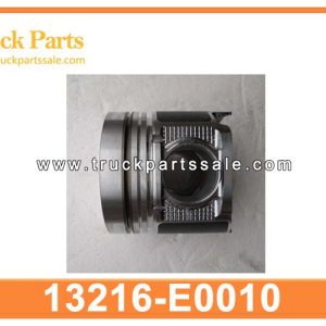 13216-e0010 13216e0010 Piston with pin for HINO N04C