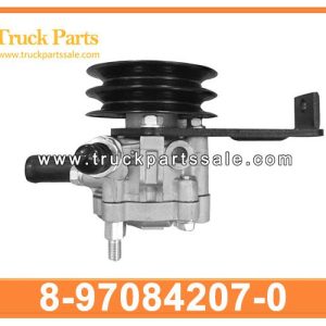 8-97084207-0 8970842070 8-97084-207-0 Power steering pump for ISUZU NKR94 4JB1 4JG2