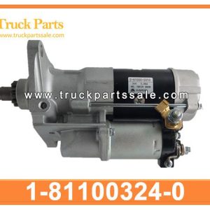 1-81100324-0 1811003240 1-81100-324-0 Starter Motor for ISUZU FVR FVZ 6HK1