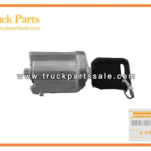 8-97095682-0 8970956820 8-97095-682-0 Steering Lock Barrel Assembly With Key for ISUZU NHR54 4JA1