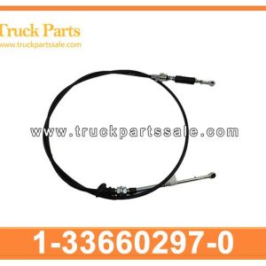 1-33660297-0 1336602970 1-33660-297-0 TRANSMISSION SELECT CABLE for ISUZU FSR113