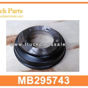 MB295743 brake drum for MITSUBISHI