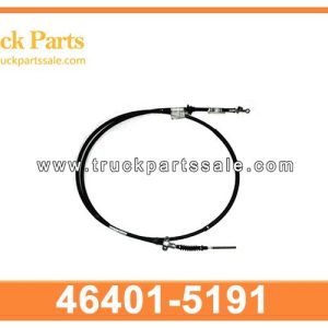 46401-5191 464015191 brake parts handbrake cable for HINO