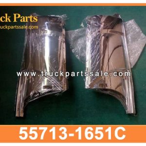 55713-1651C 557131651C chrome corner panel for HINO