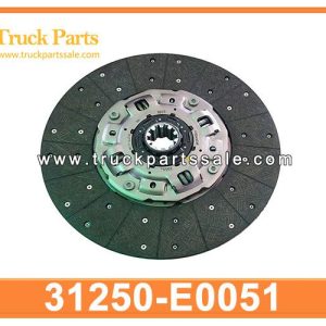 31250-E0051 31250E0051 clutch disc for HINO 700 E13C