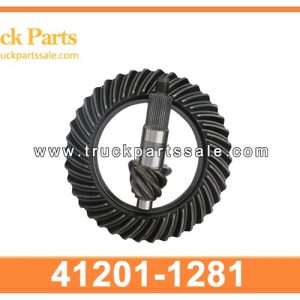41201-1281 412011281 crown wheel pinion for HINO FS750