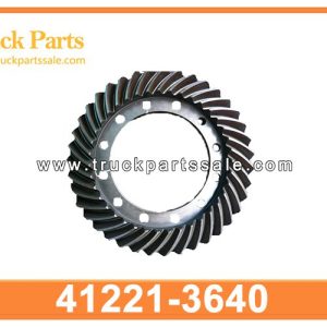 41221-3640 412213640 crown wheel pinion for HINO