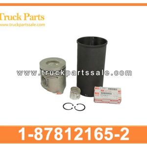 1-87812165-2 1878121652 1-87812-165-2 cylinder liner kit for ISUZU FVZ 6HK1