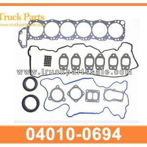 04010-0694 040100694 engine overhaul gasket kit full gasket set for HINO 500 series J08C