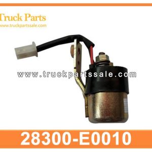 28300-E0010 28300E0010 engine starter relay for HINO 700 SS1E E13C