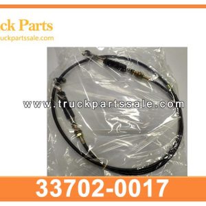 33702-0017 337020017 gear shift cable for HINO