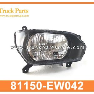 81150-EW042 81110-EW042 81150EW042 81110EW042 head light for HINO 500 euro4