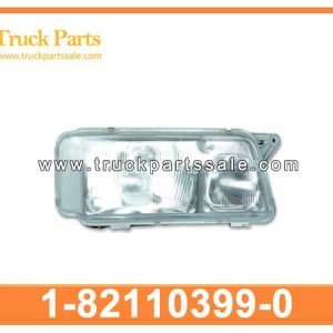 1-82110399-0 1821103990 1-82110-399-0 head light natural white head lamp assembly for ISUZU CXZ96