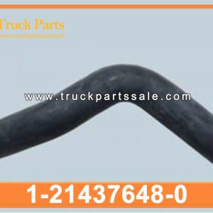 1-21437648-0 1214376480 1-21437-648-0 upper radiator hose for ISUZU FORWARD FVR 6HK1
