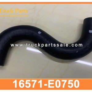16571-E0750 16571E0750 upper radiator hose for HINO 700 P11C E13C SH1E SS1E