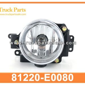 81220-E0080 81220-E0180 81220E0080 81220E0180 victor fog lamp for HINO 500 fg euro4