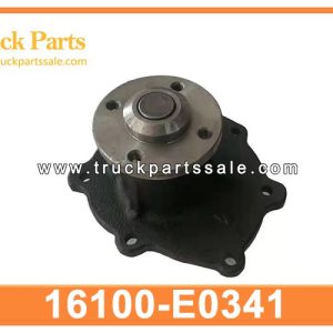 16100-E0341 16100E0341 water pump for HINO W04DT